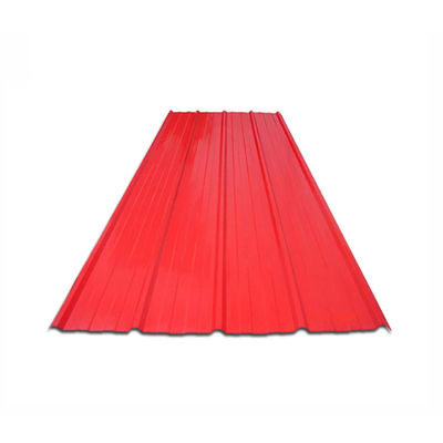 Decorative Painted Galvanized Steel Roofing Sheet 0.12-0.8mm For Building Material