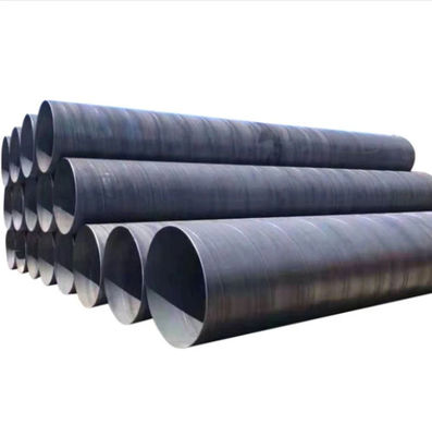 Spiral Welded Mild Carbon Steel Tube ASTM A106 A36 A53 Round Pipe Ss400